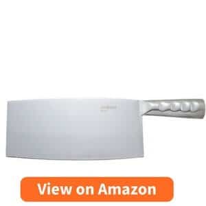 WINCO Chinese Cleaver with Stainless Steel Handle