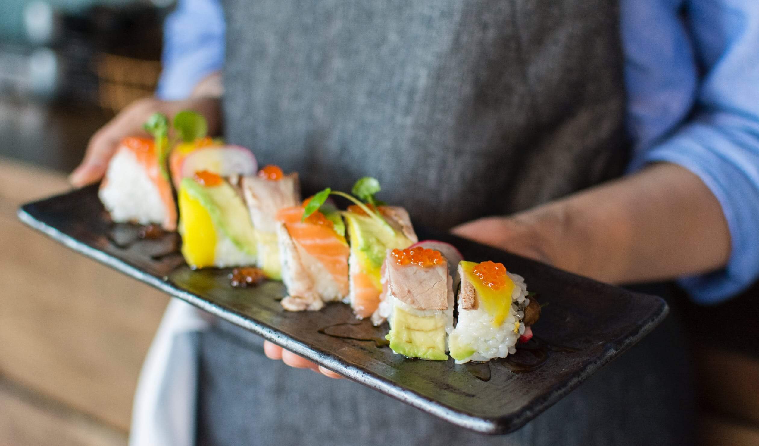 sushi serving